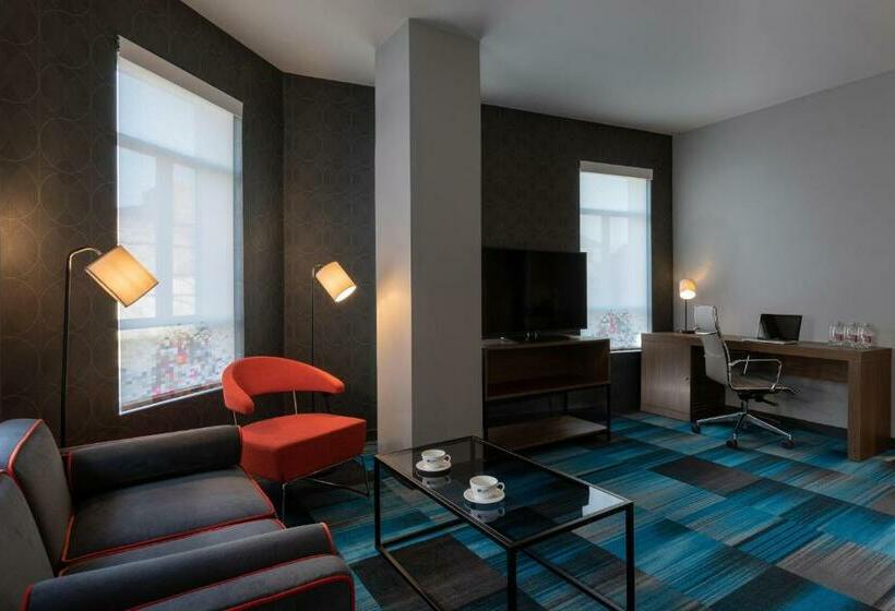 带双人床的标准工作室, Aloft Dublin City