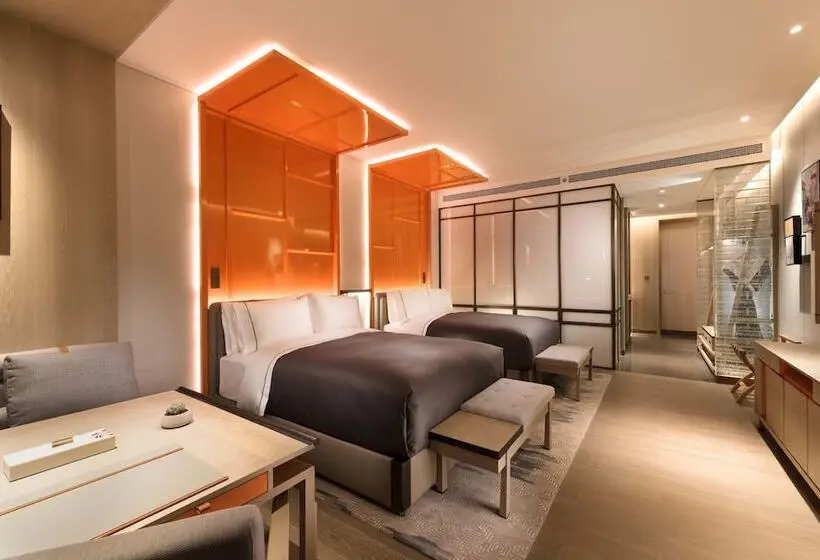 ２ダブルベッドのスタンダードルーム, Canopy By Hilton Chengdu City Centre