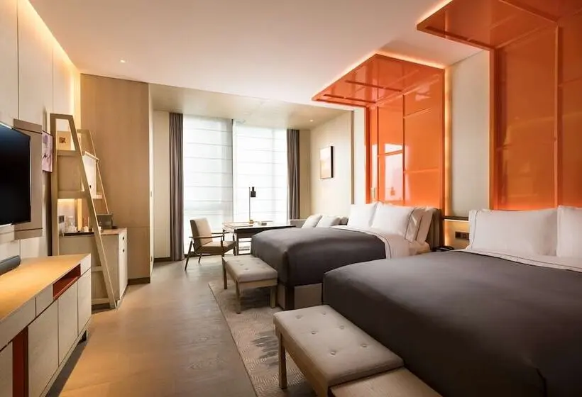 ２ダブルベッドのスタンダードルーム, Canopy By Hilton Chengdu City Centre