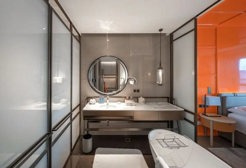 ２ダブルベッドのスタンダードルーム, Canopy By Hilton Chengdu City Centre