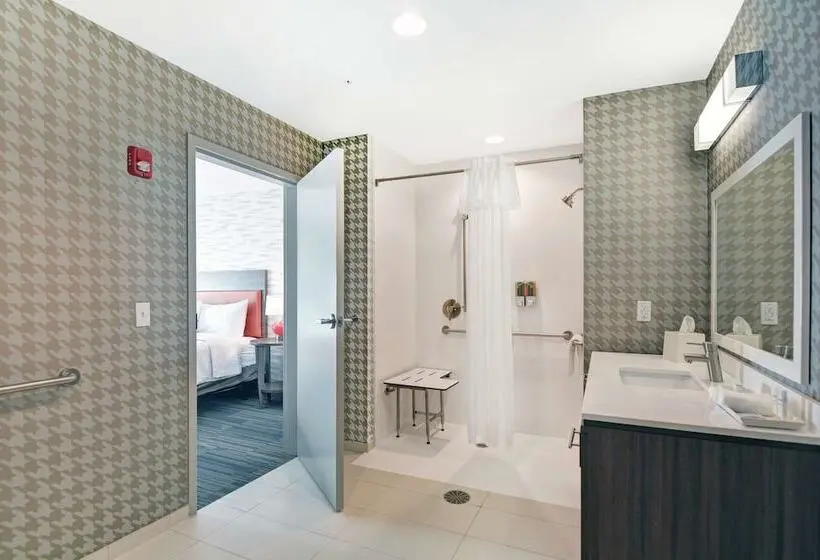 身障者適用スイートルーム, Home2 Suites By Hilton Clarksville Louisville North