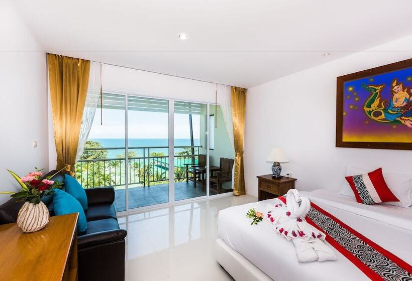 غرفة سوبيريور مطلّة علي البحر, Lamai Coconut Beach Resort