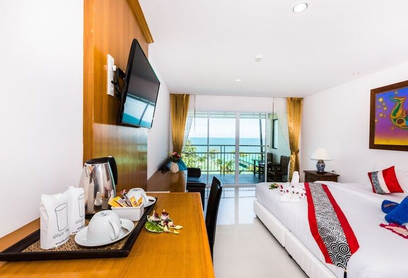 غرفة سوبيريور مطلّة علي البحر, Lamai Coconut Beach Resort