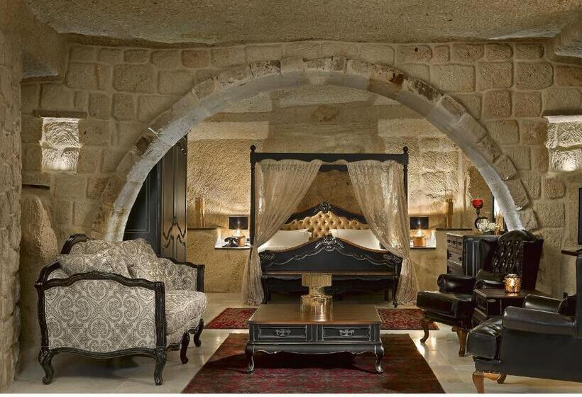 Люкс Кровать Кинг, Seraphim Cave Suites & Spa