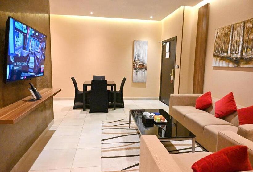 デラックススイート ビュー付き, Q Suites Jeddah By Ewa