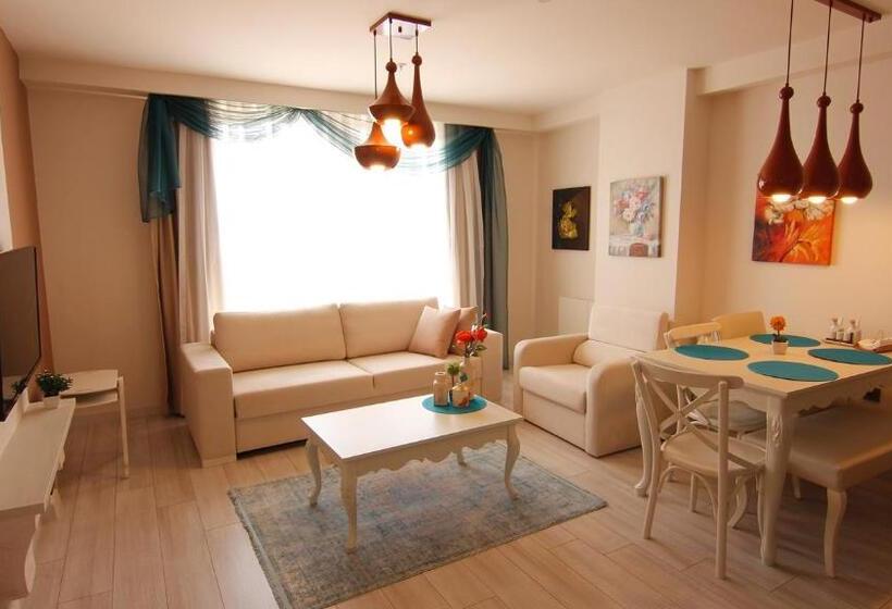 带2个卧室的套房, Zin D Home Otel Cekmeköy