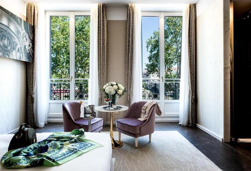 Deluxe room with river view, Boscolo Lyon Hotel & Spa