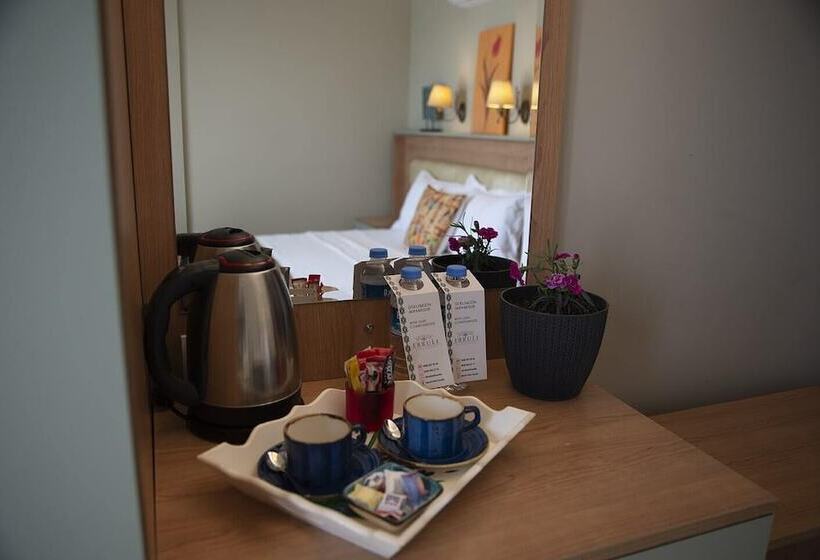 חדר דלוקס צדדי נוף לים, Ebruli Otel Cunda