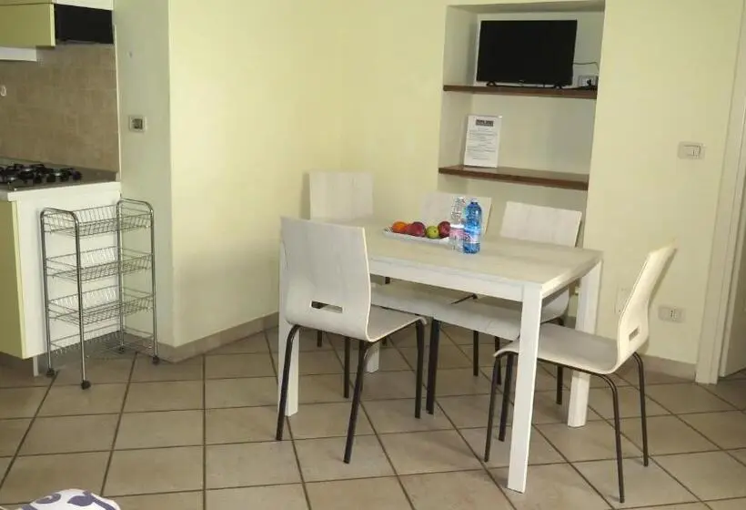 Huoneisto 1 Makuuhuone Pohjakerros, Residenza Turistico Alberghiera Corallo