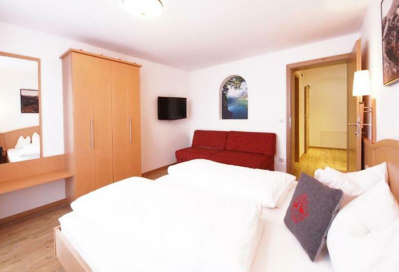 شقة غرفتين نوم مزودة بشُرفة, Alpenapartments Unterschlag