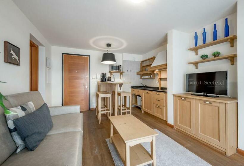 شقة غرفة واحدة, Apartment Torri Di Seefeld