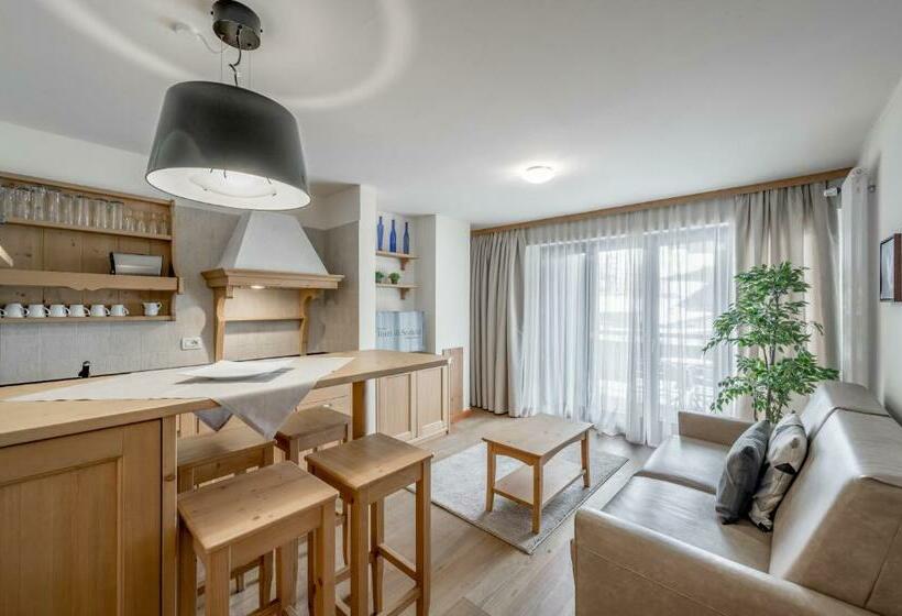 Апартаменты 1 Спальня, Apartment Torri Di Seefeld