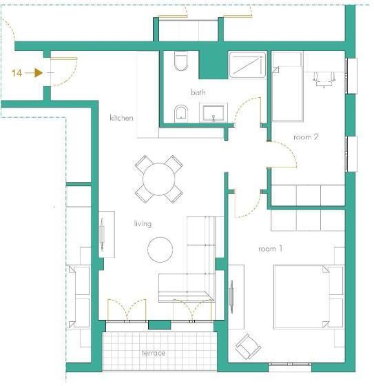 Apartamento 2 Quartos com Varanda, Harvey Suites Hotel & Residence