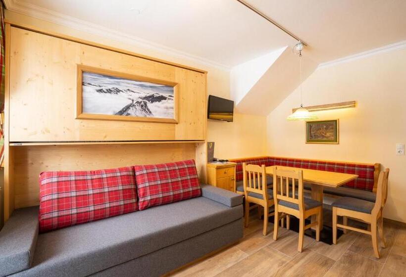 شقة غرفتين نوم مزودة بشُرفة, Hubertus Alpine Living