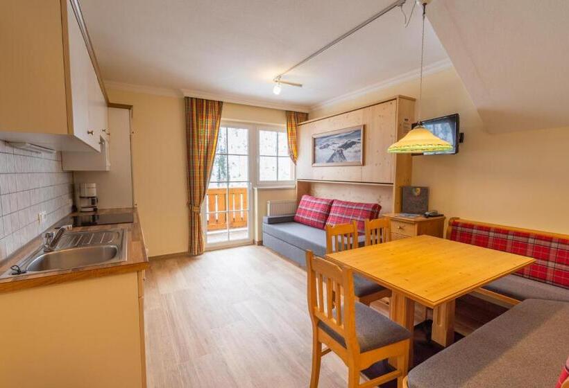 발코니가 있는 2 베드룸 아파트, Hubertus Alpine Living