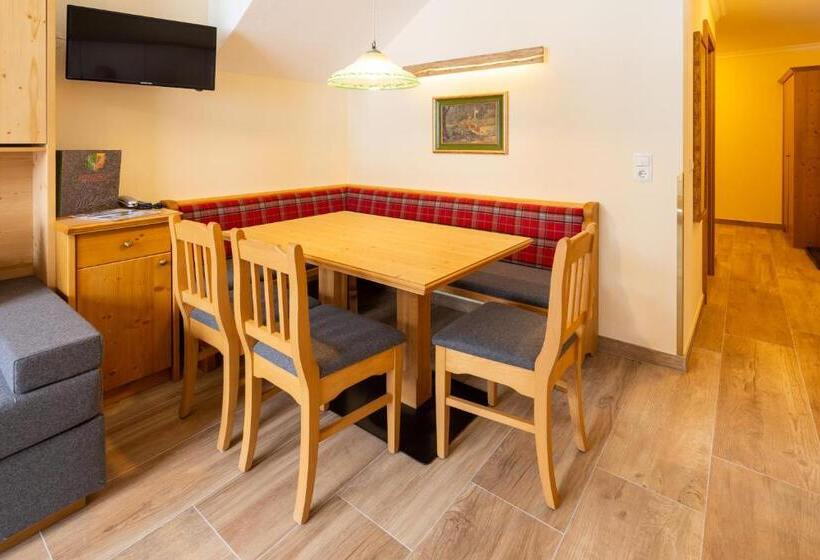 شقة غرفتين نوم مزودة بشُرفة, Hubertus Alpine Living