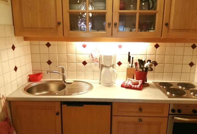 آپارتمان 1 خوابه با بالکن, Gästehaus Schönfeld