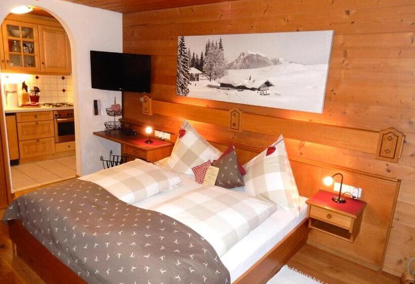 آپارتمان 1 خوابه با بالکن, Gästehaus Schönfeld