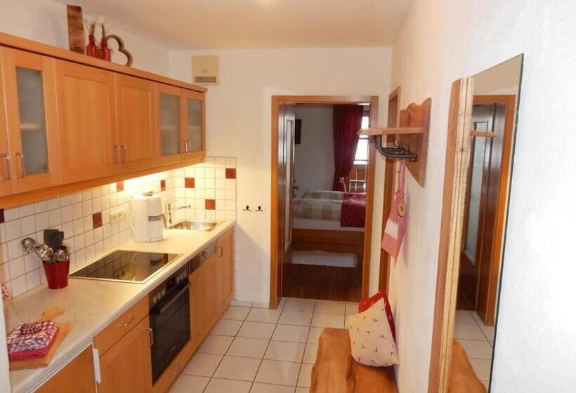 آپارتمان 2 خوابه با بالکن, Gästehaus Schönfeld