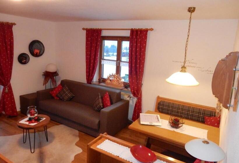 آپارتمان 2 خوابه با بالکن, Gästehaus Schönfeld