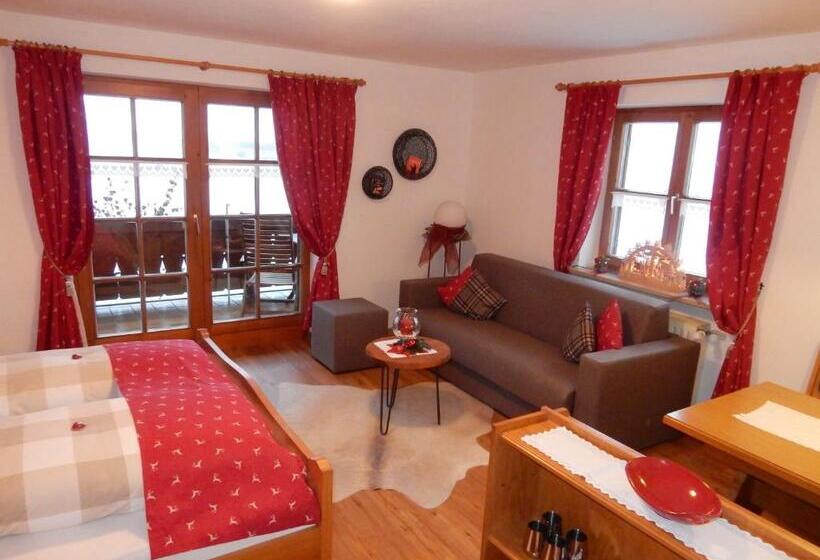 آپارتمان 2 خوابه با بالکن, Gästehaus Schönfeld