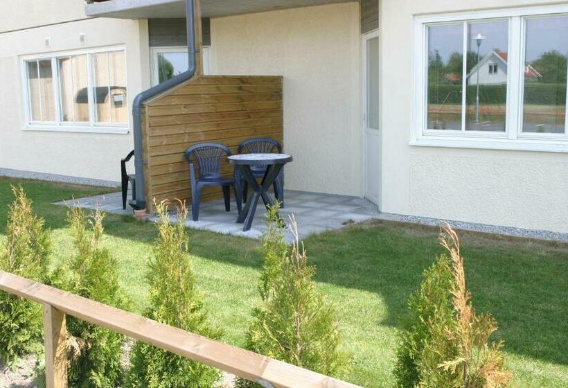 آپارتمان 1 خوابه همکف, Volontärgatan Visby Lägenhetshotell