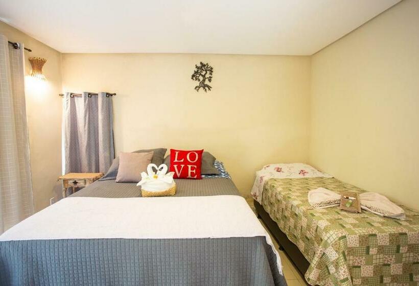 스탠다드 트리플 룸, Pousada Beija Flor