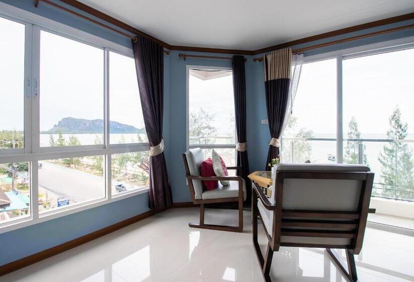 디럭스 테라스 룸 바다 전망, Goldenbeach Boutique Resort