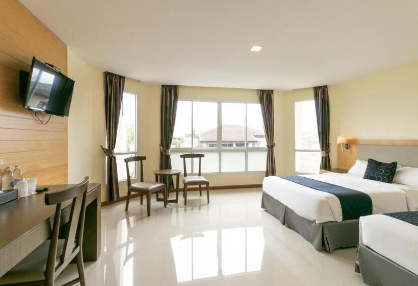 수피리어 트리플룸 바다 전망, Goldenbeach Boutique Resort