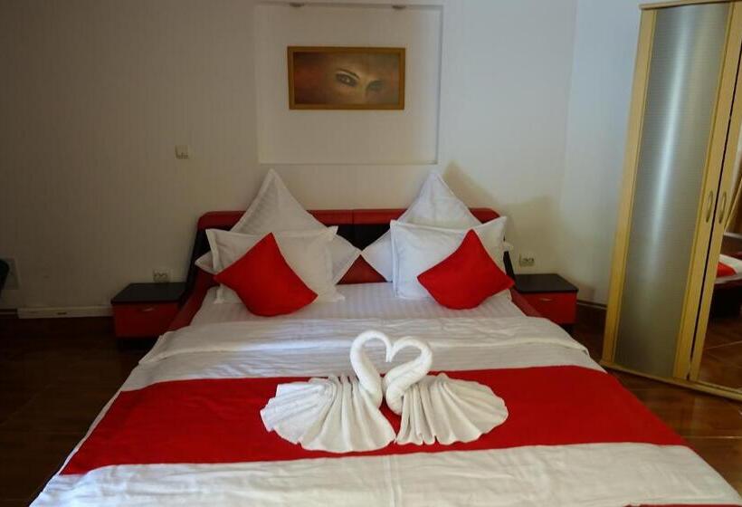 キングサイドベッドのスタンダードワンルーム, Pension Cuibul Viselor