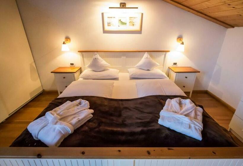 סטודיו עם נוף להרים, La Bercia Alpine Lodge & Spa