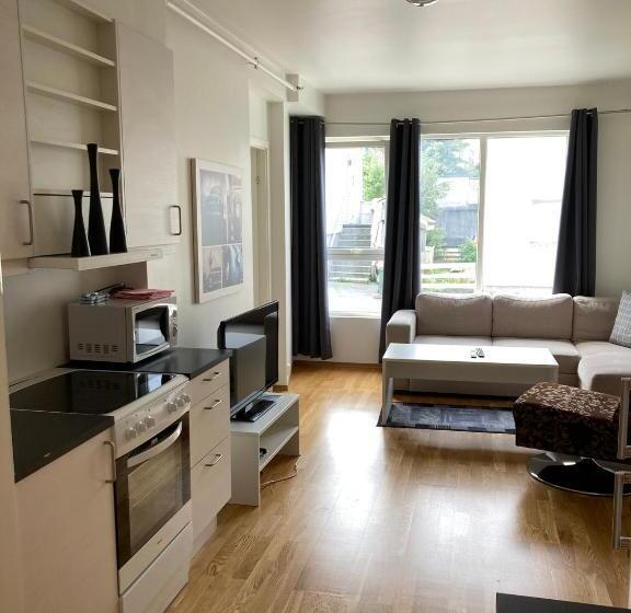 침실 1개 아파트, Parken Terrasse Apartment