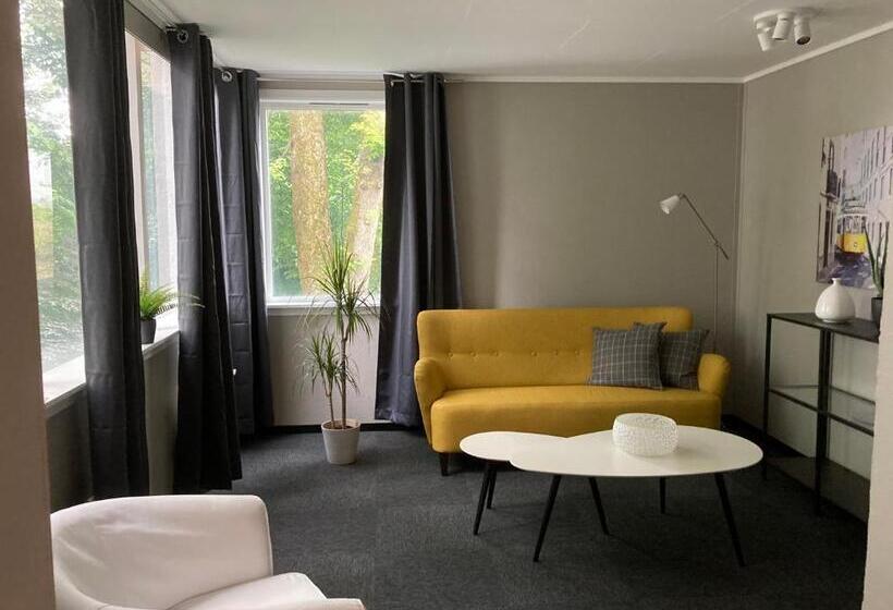 침실 2개 아파트, Parken Terrasse Apartment