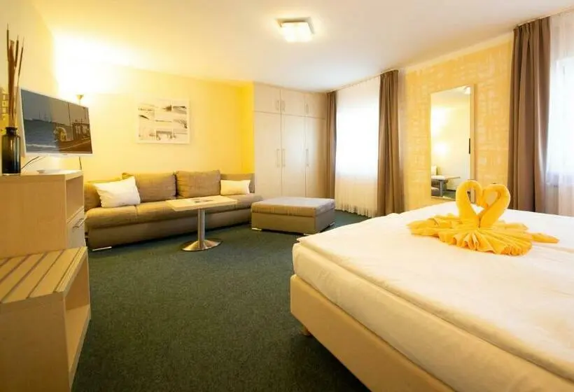 اتاق راحتی, Pension Erdmann   Hotel Garni