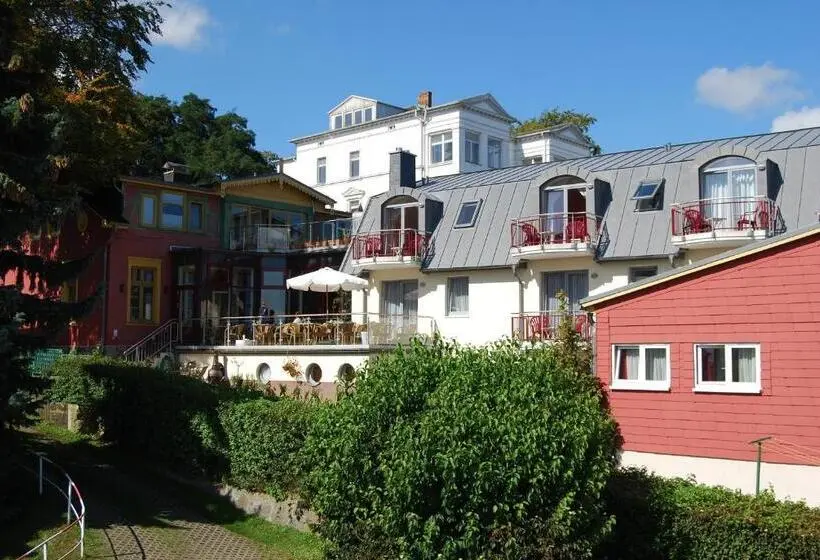 اتاق یک تخته با تراس, Pension Erdmann   Hotel Garni
