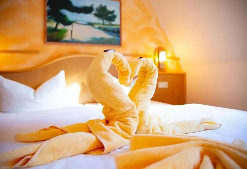اتاق یک تخته با تراس, Pension Erdmann   Hotel Garni