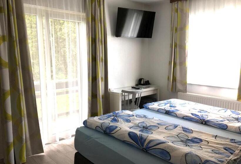 חדר סטנדרט עם מרפסת, Pension Waldesruh