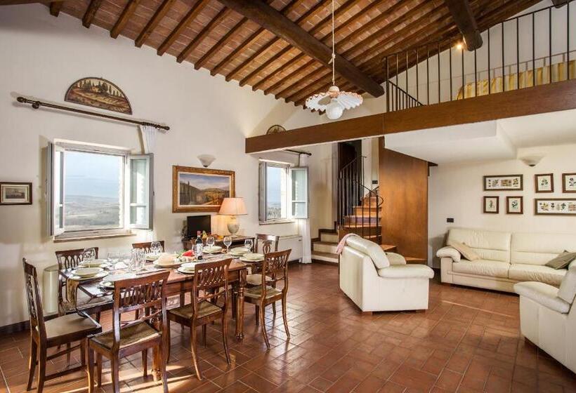 带1个卧室的豪华公寓, Castello Di Fulignano Sinadra Superior Apartment