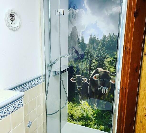 غرفة قياسية حمام مشترك, Landgasthof Zum Alten Reichenbach