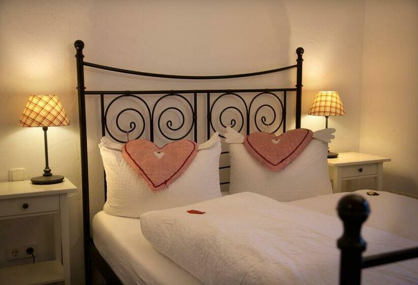 غرفة قياسية حمام مشترك, Landgasthof Zum Alten Reichenbach