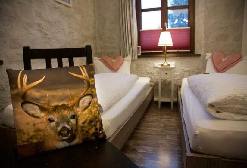 غرفة قياسية حمام مشترك, Landgasthof Zum Alten Reichenbach