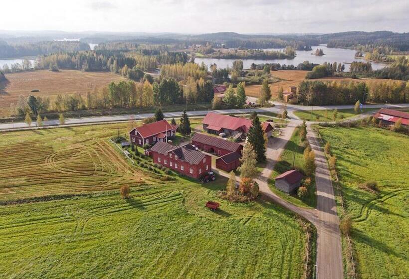 חדר סטנדרטי לארבעה עם חדר אמבטיה משותף, Lemettilä Countryside Accommodation