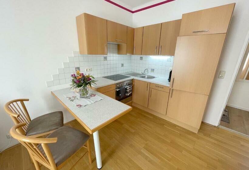 침실 1개 테라스 아파트, Gästehaus Gertrude