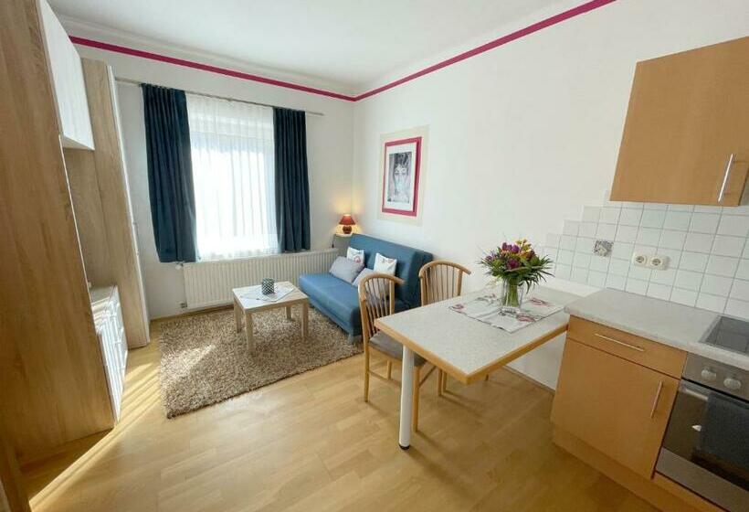 침실 1개 테라스 아파트, Gästehaus Gertrude