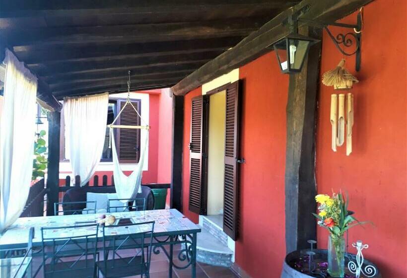 آپارتمان 1 خوابه با چشم‌انداز استخر, Agriturismo San Giacomo
