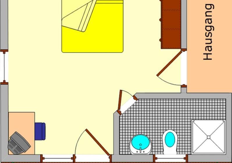 침실 1개 아파트, Haus Romantika
