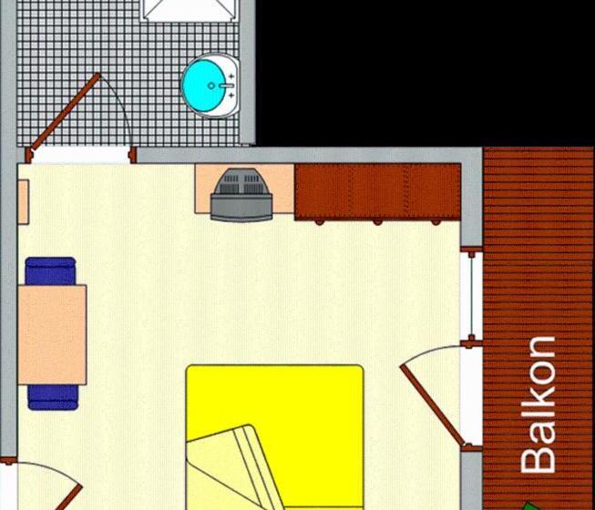 침실 1개 아파트, Haus Romantika