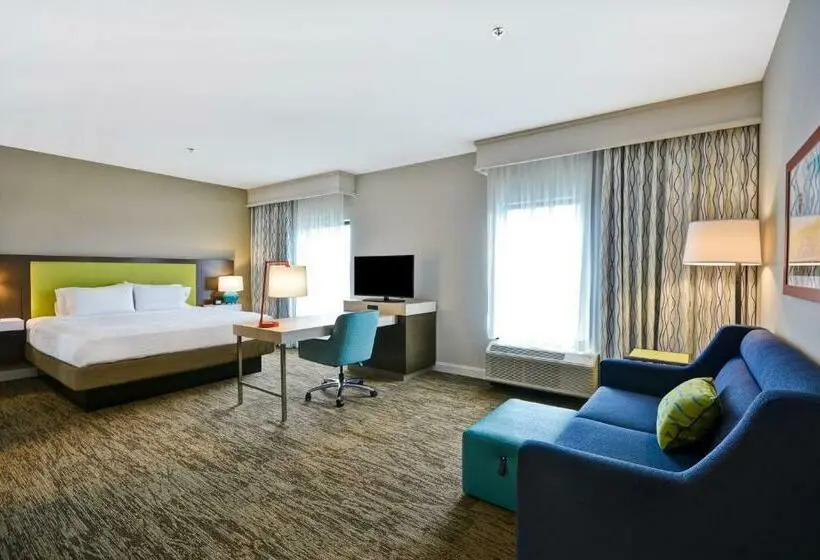 キングサイドベッドのスタンダードワンルーム, Hampton Inn &  Suites Grants Pass