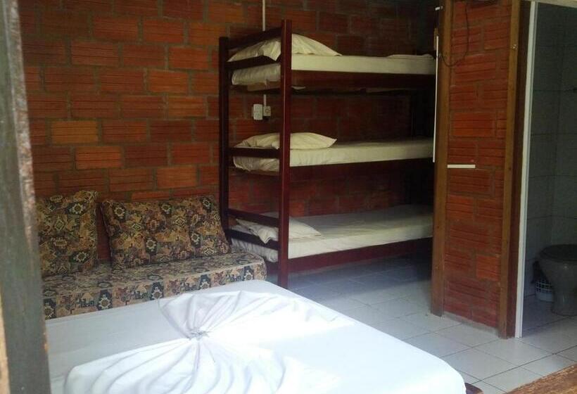 اتاق استاندارد چهار تخته, A Ilha Verde Hotel Pousada Na Praia