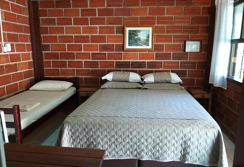 اتاق استاندارد سه نفره, A Ilha Verde Hotel Pousada Na Praia